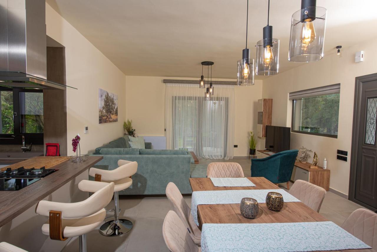 Aerinos Private Villa Lefkada City Bagian luar foto