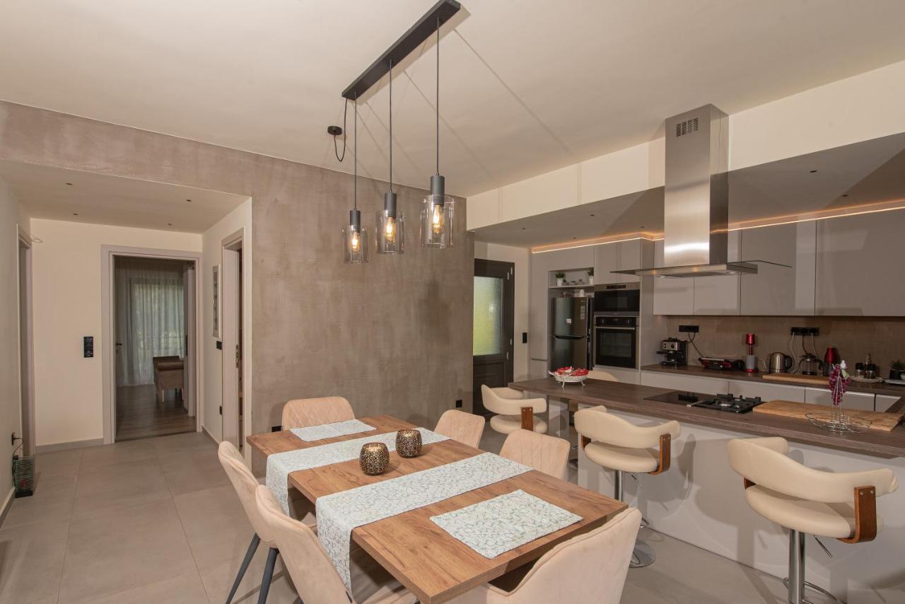 Aerinos Private Villa Lefkada City Bagian luar foto