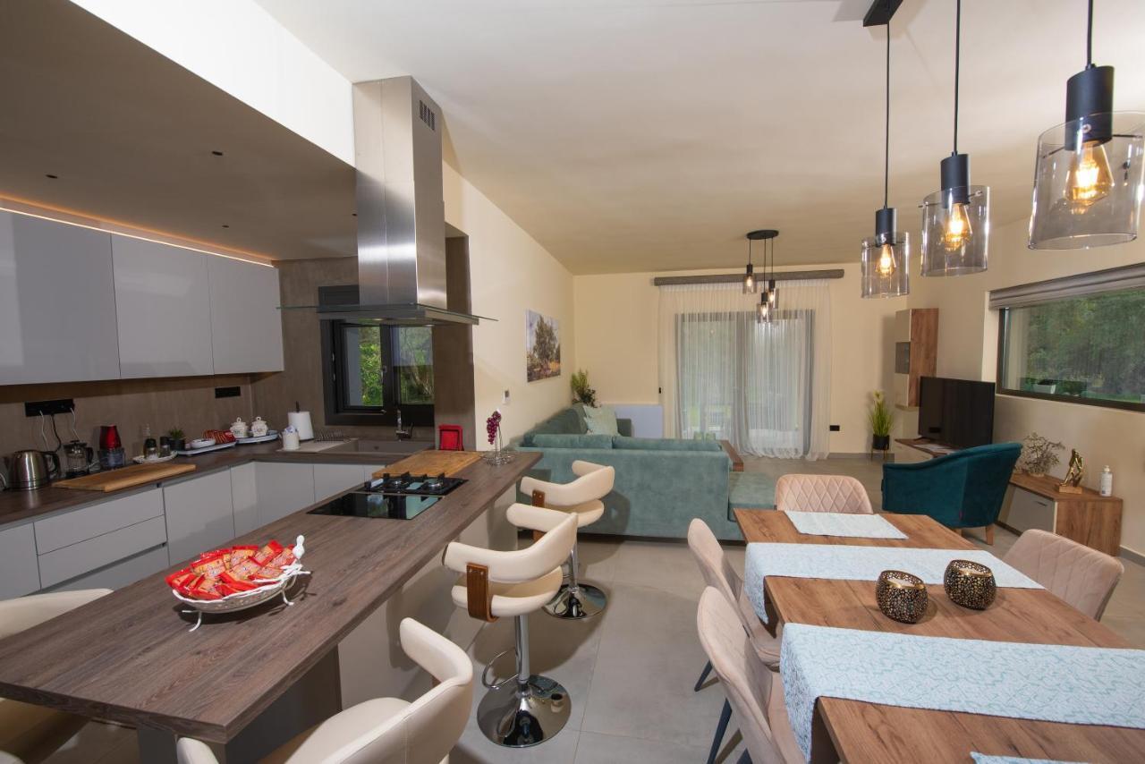 Aerinos Private Villa Lefkada City Bagian luar foto